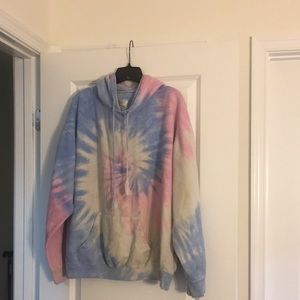Tie-dye hoodie